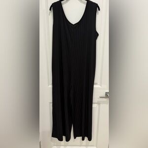 LuLaRoe Natalie Black Jumpsuit NWOT